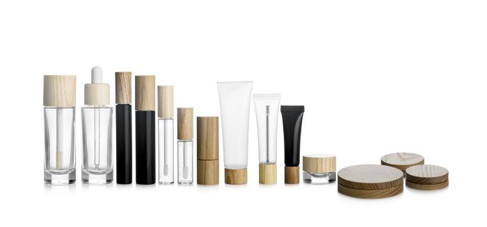 Make-up wrapped in nature: ready-to-go range in wood